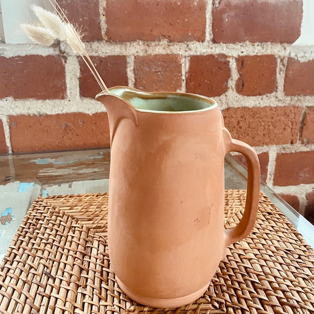 Terracota Pitcher pottery set from Frankoma
